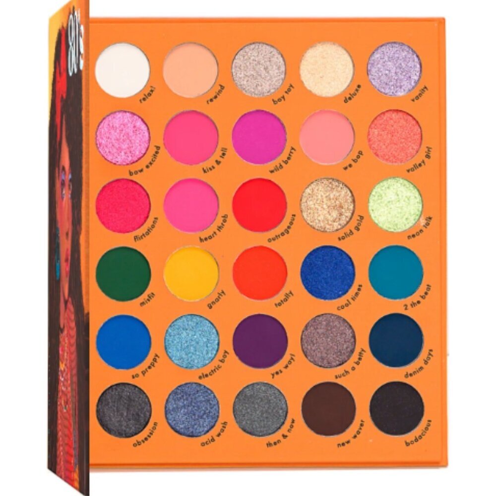Ltd. Ed. 80's ERAS BEAUTY PALETTE - 30 Stunning Shades by kara beauty - Picture 3 of 3
